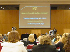 ブエノスアイレス大会：講演中の中島祥博先生