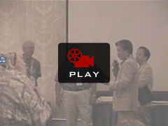 ロス先生に症例集をプレゼント